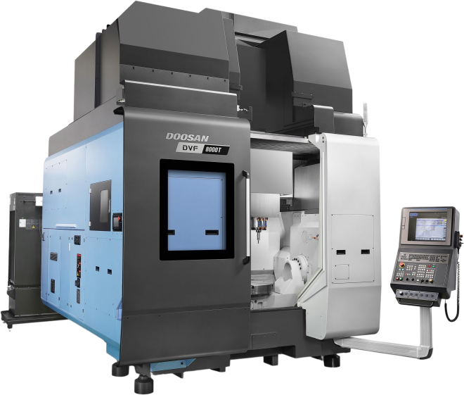Doosan DVF 8000T Vertical 5-Axis CNC Machining Centres